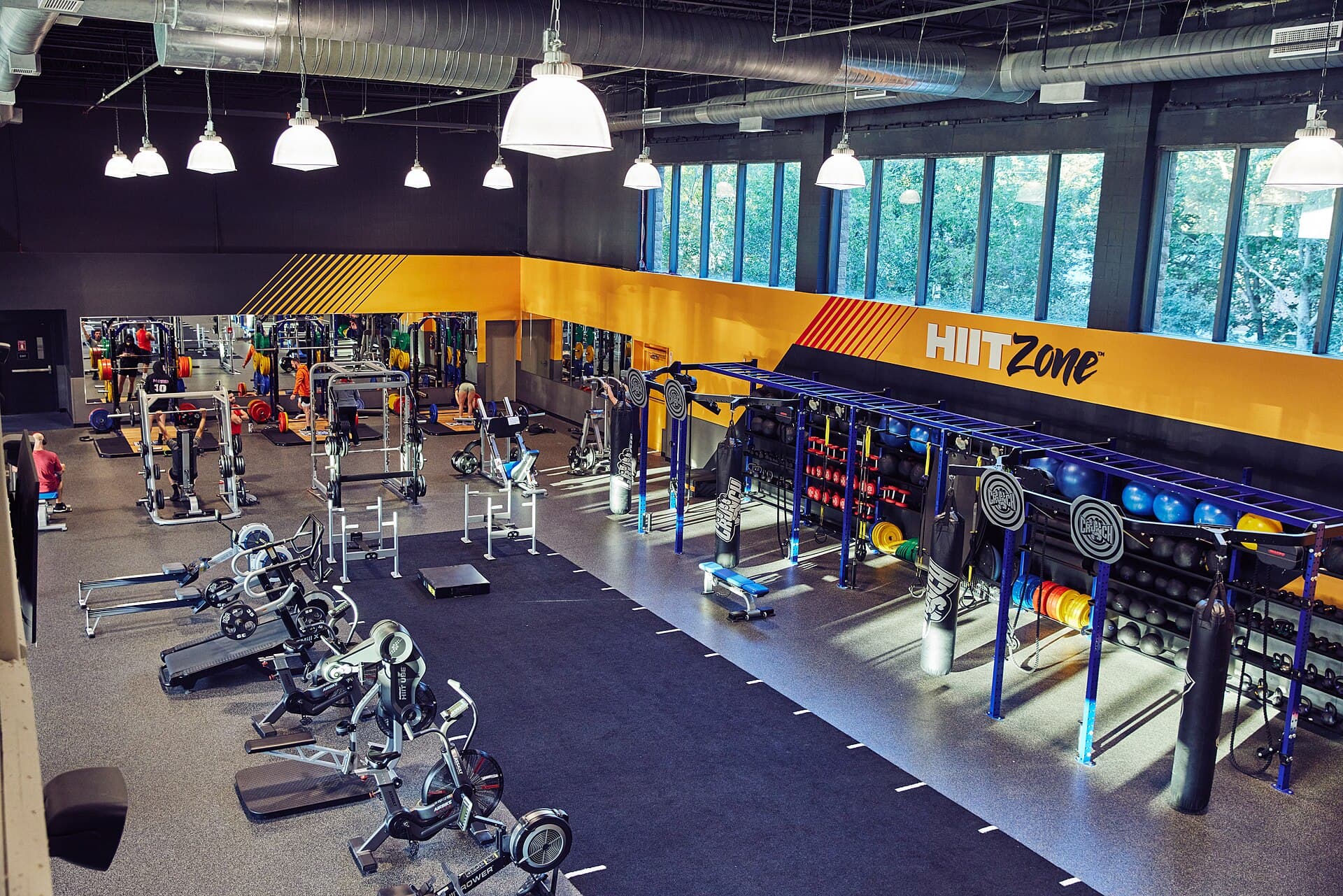 The Apex Strength training floor